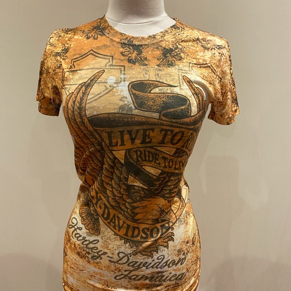 Ladies Harley-Davidson Jamaica Tee size S